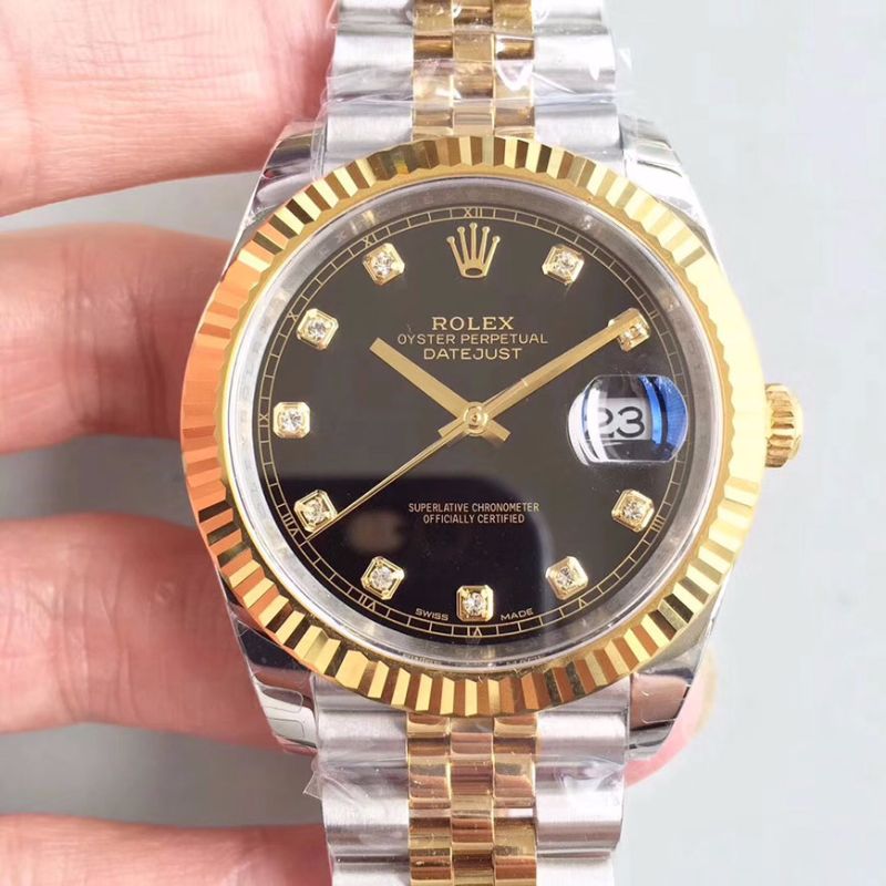 Replica Rolex Datejust II M126333-0013 1:1 Best Edition Swiss ETA3255 Stainless Steel Two Tone Bracelet - DEEPREPS