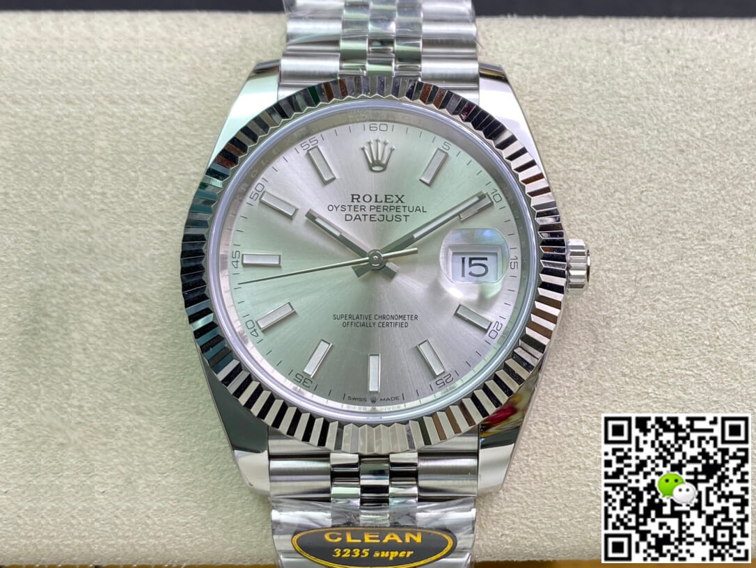 Replica Rolex Datejust M126334-0004 1:1 Best Edition Silver Dial - DEEPREPS