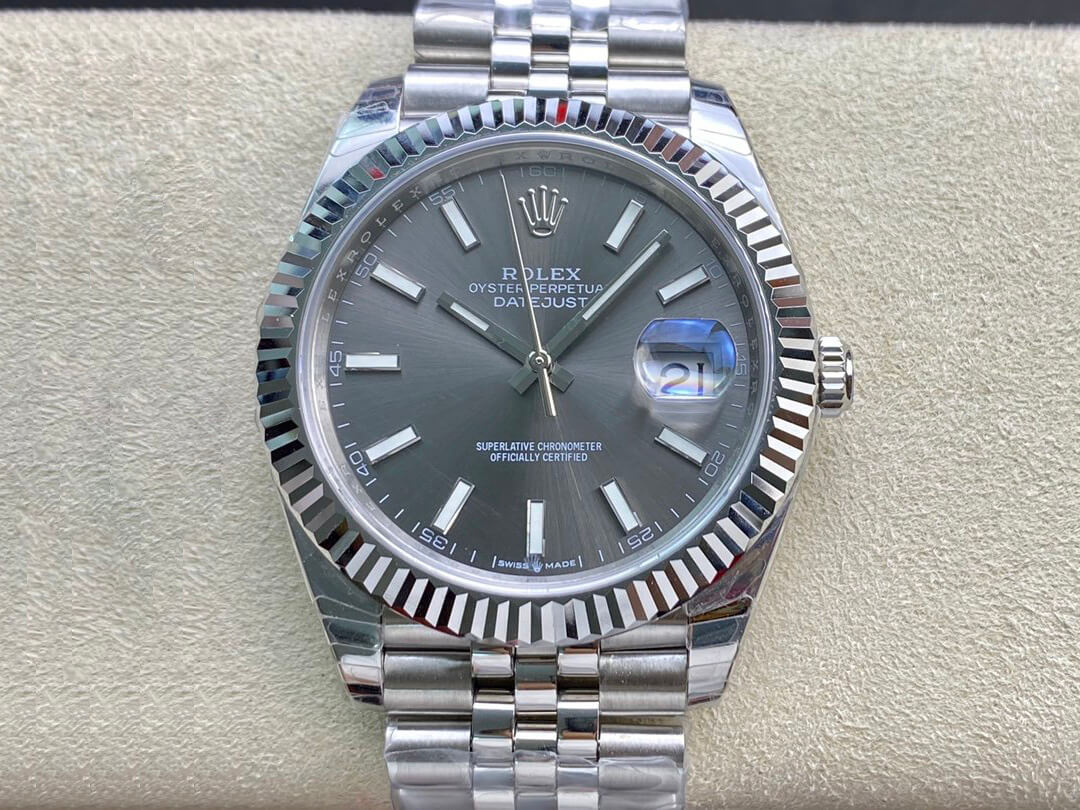 Replica Rolex Datejust M126334-0014 1:1 Best Edition Grey Dial - DEEPREPS