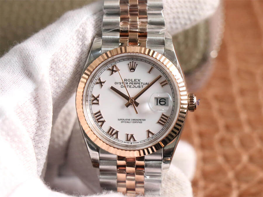 Replica Rolex Datejust M126231-0015 1:1 Best Edition White Dial - DEEPREPS