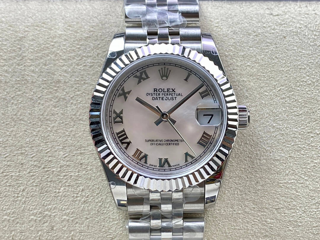Replica Rolex Datejust 178384 31MM 1:1 Best Edition Stainless Steel - DEEPREPS