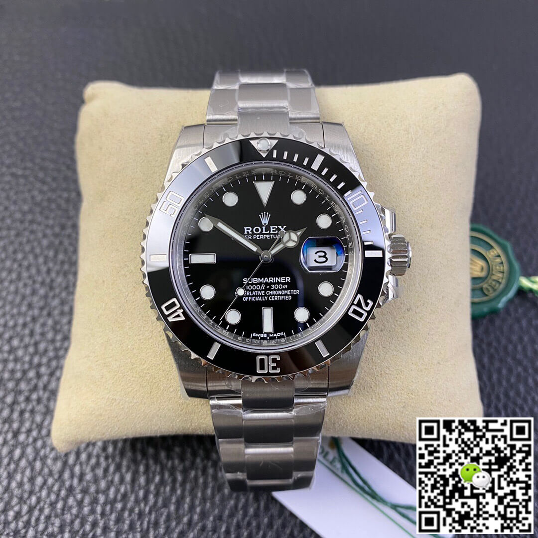 Replica Rolex Submariner 116610LN-0001 40MM 1:1 Best Edition  Black Dial - DEEPREPS