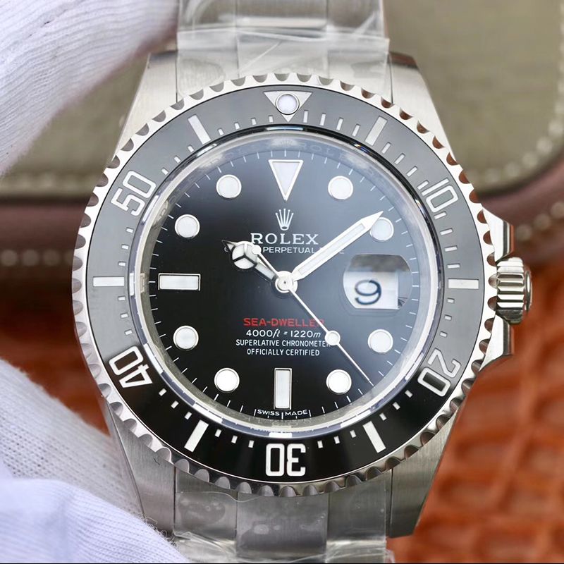 Replica Rolex Sea-Dweller 126600 43mm V9 Version 1:1 Best Edition Swiss ETA3235 Stainless Steel Strap - DEEPREPS