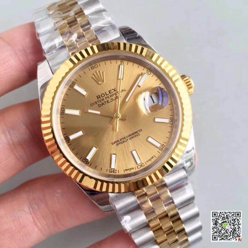 Replica Rolex Datejust 41 126333 1:1 Best Edition Swiss ETA3255 904L Stainless Steel Jubilee Bracelet - DEEPREPS