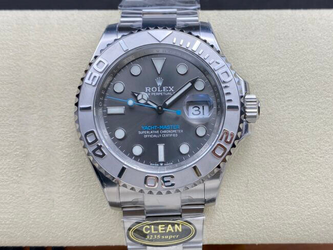 Replica Rolex Yacht Master M126622-0001 1:1 Best Edition Grey Dial - DEEPREPS