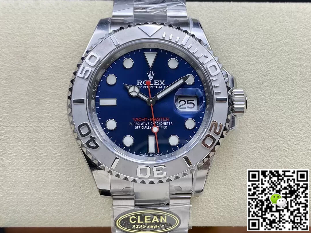 Replica Rolex Yacht Master M126622-0002 1:1 Best Edition Blue Dial - DEEPREPS