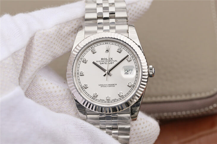 Replica Rolex Datejust M126331 1:1 Best Edition White Dial - DEEPREPS