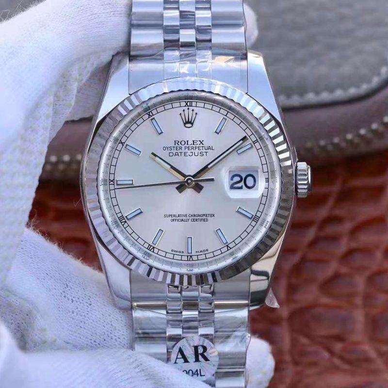 Rolex Dupe Datejust II 36 126334 1:1 Best Edition Swiss ETA3135 Rhodium Dial - DEEPREPS
