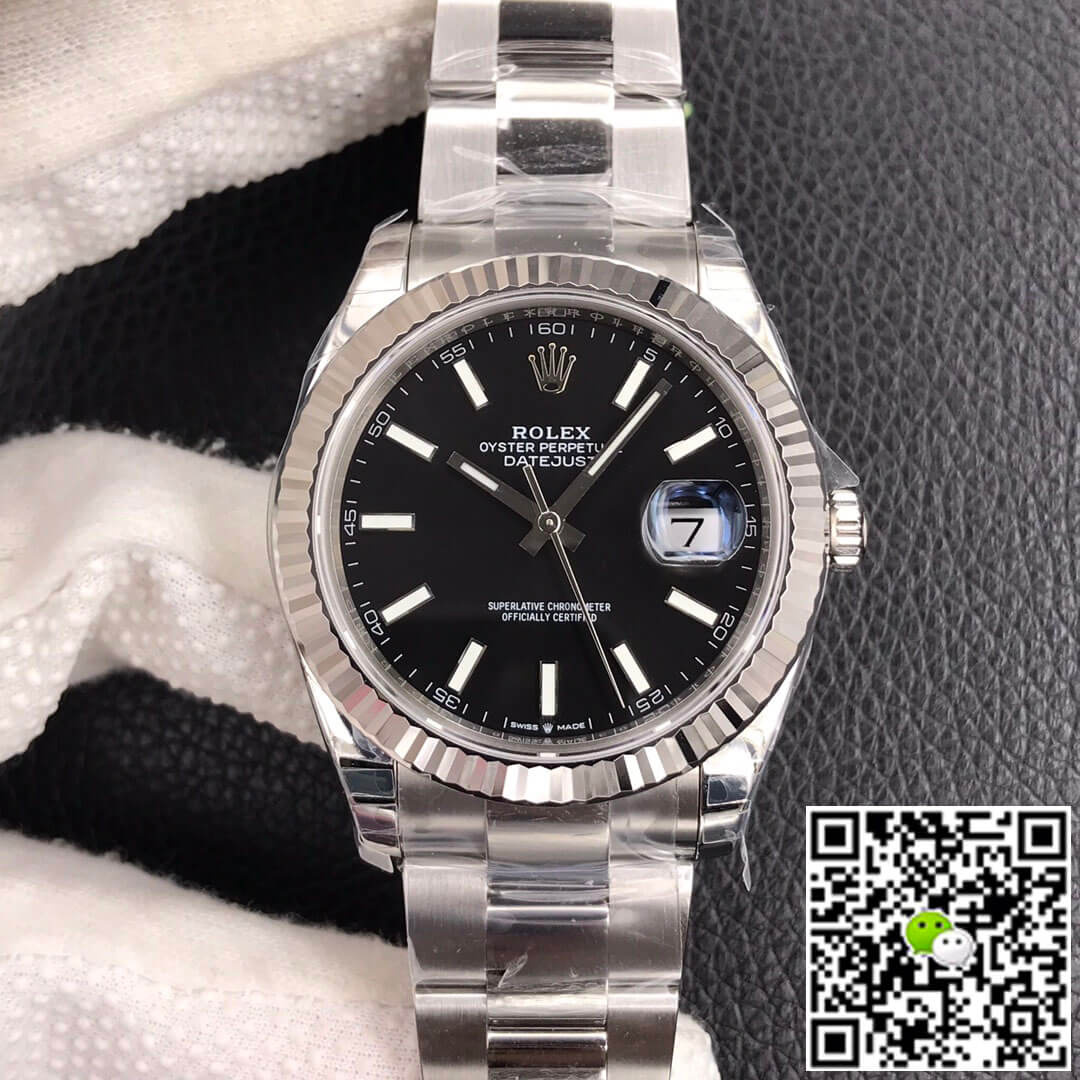 Replica Rolex Datejust M126334-0017 1:1 Best Edition Black Dial - DEEPREPS