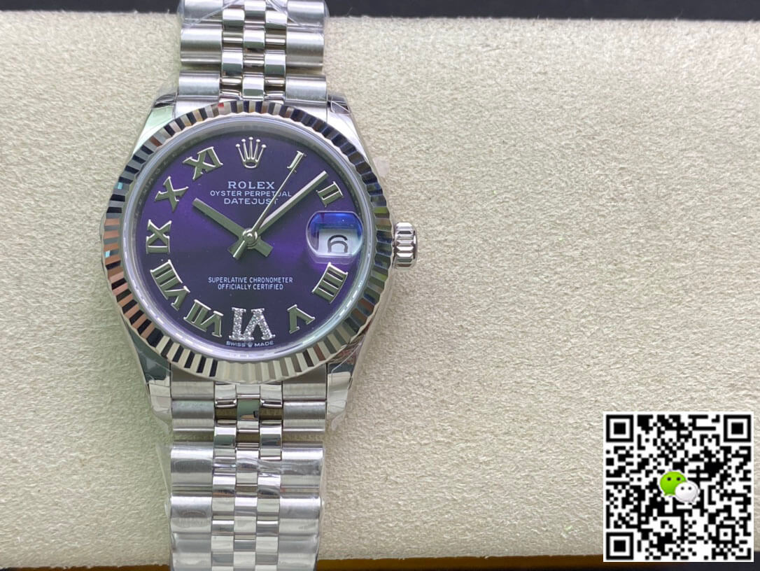 Replica Rolex Datejust M178274-0088 1:1 Best Edition Purple Dial - DEEPREPS