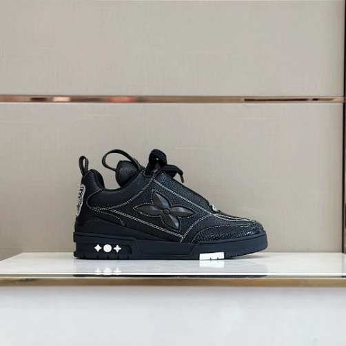 LOUIS VUITTON SKATE SNEAKERS IN BLACK – LSVT328 - DEEPREPS