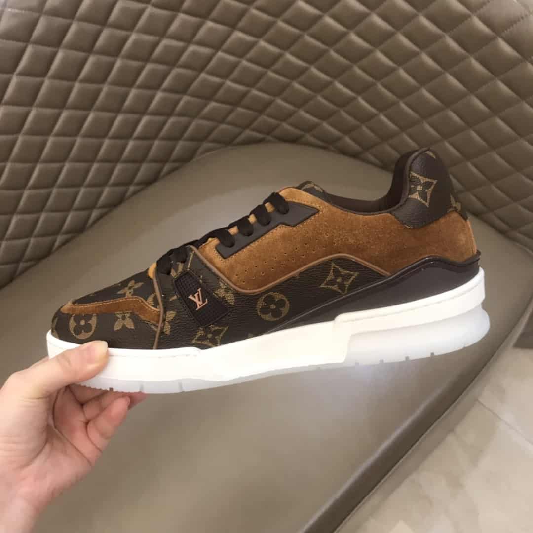 LOUIS VUITTON TRAINER SNEAKERS   LV95 - DEEPREPS