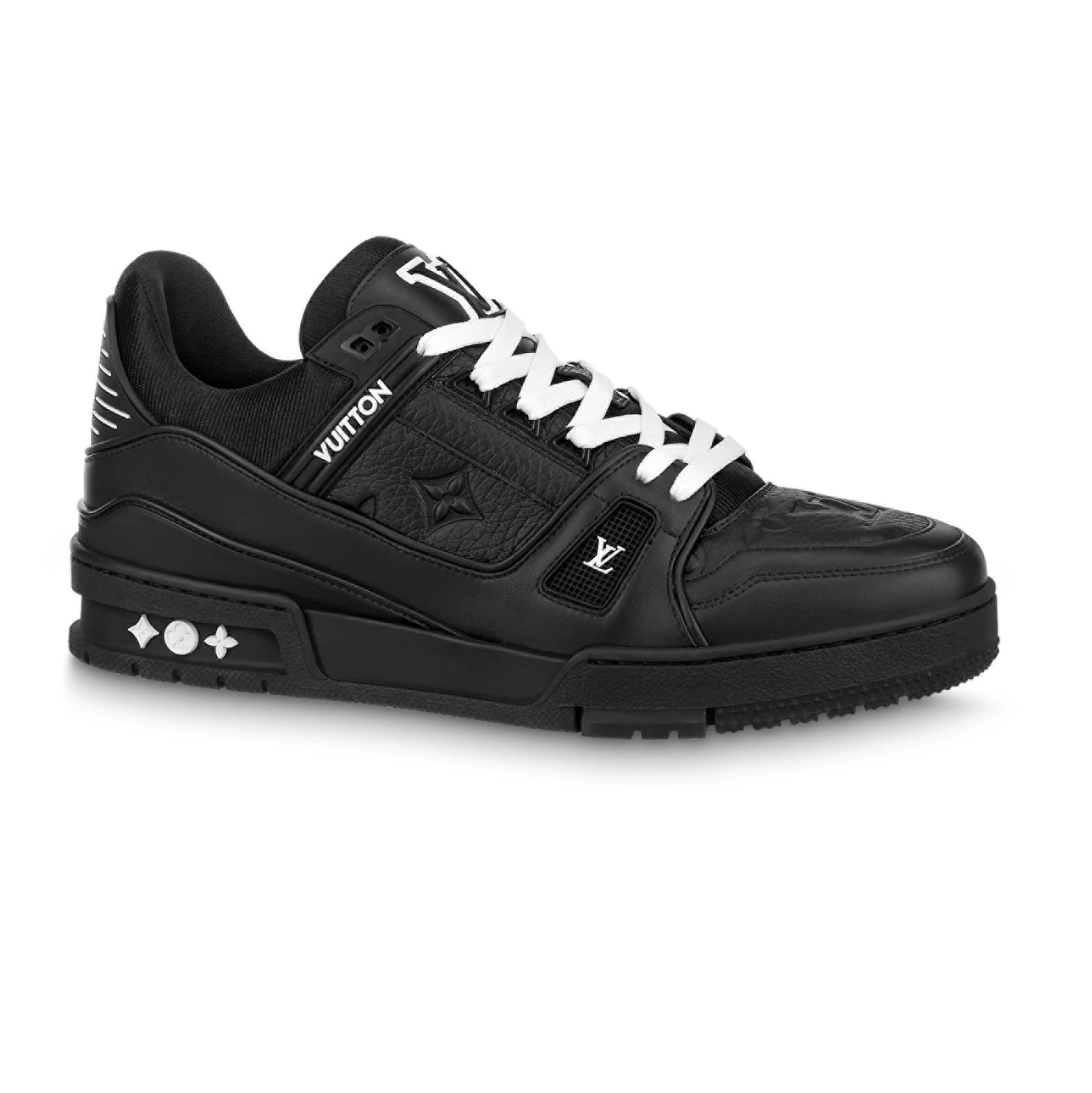 LOUIS VUITTON TRAINER SNEAKER IN BLACK – LSVT376 - DEEPREPS