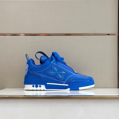 LOUIS VUITTON SKATE SNEAKERS IN BLUE    LSVT327 - DEEPREPS