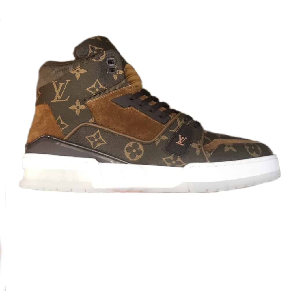 LOUIS VUITTON HIGH TOP TRAINER SNEAKER   LV101 - DEEPREPS