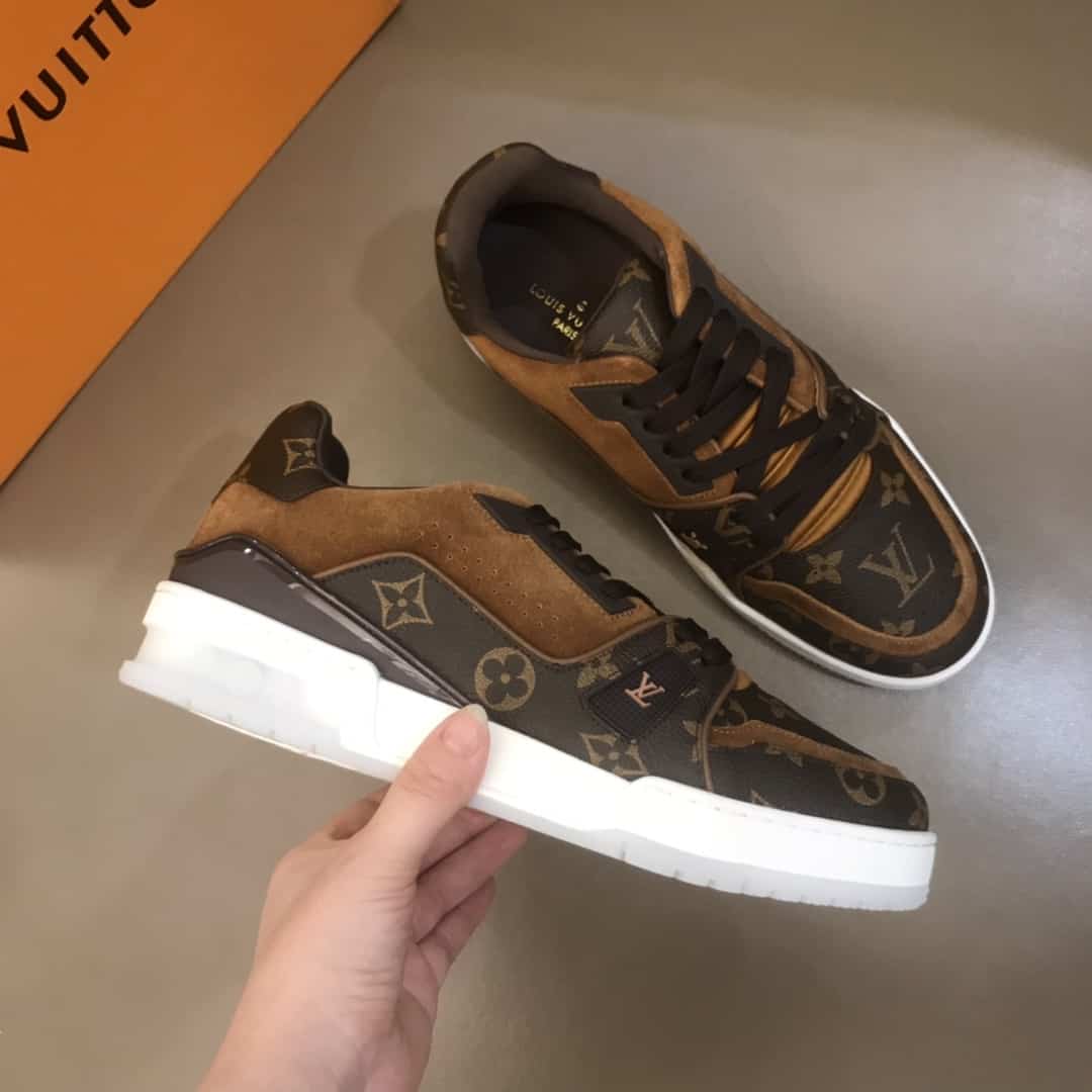 LOUIS VUITTON TRAINER SNEAKERS   LV95 - DEEPREPS