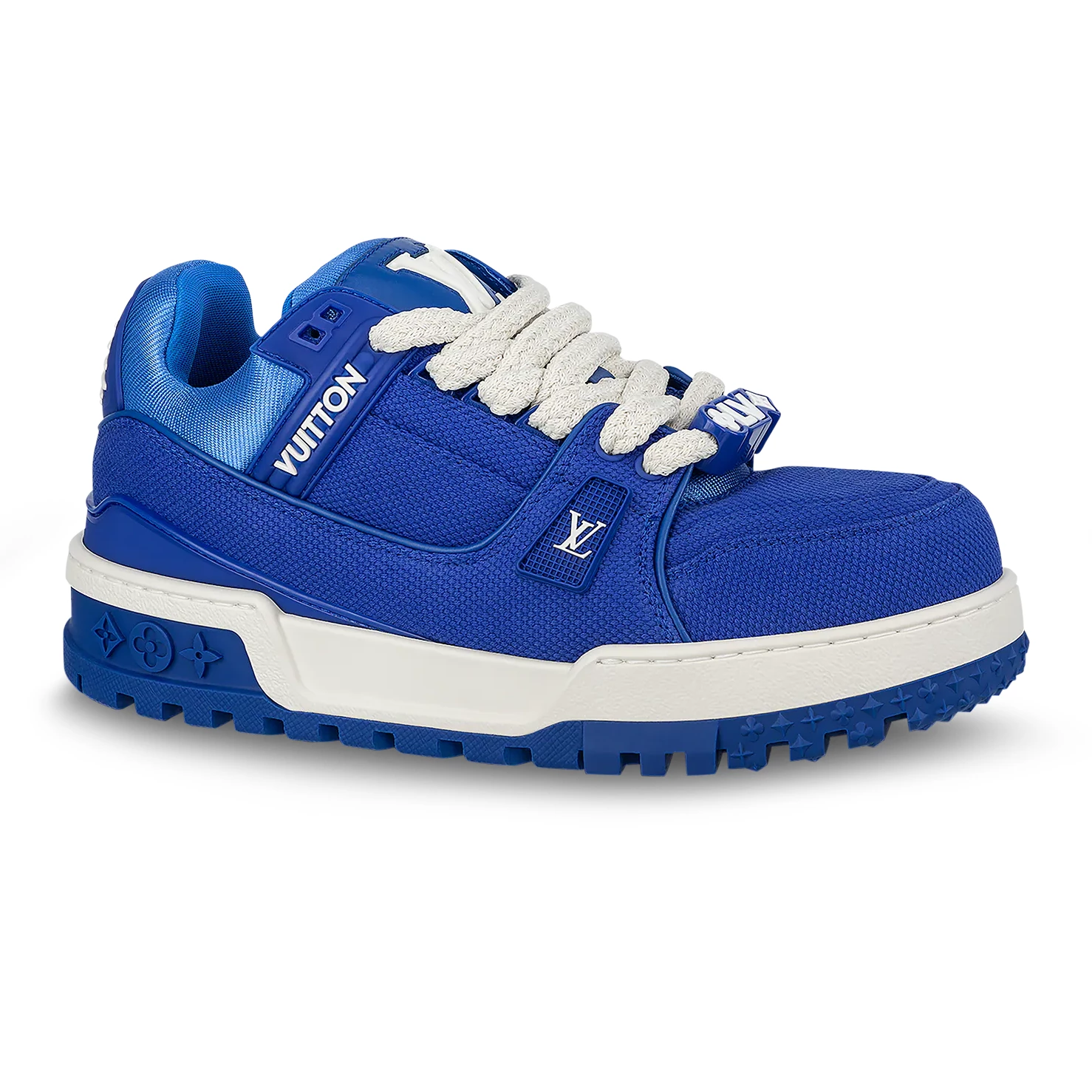 LOUIS VUITTON LV TRAINER MAXI SNEAKERS IN BLUE – LSVT331 - DEEPREPS