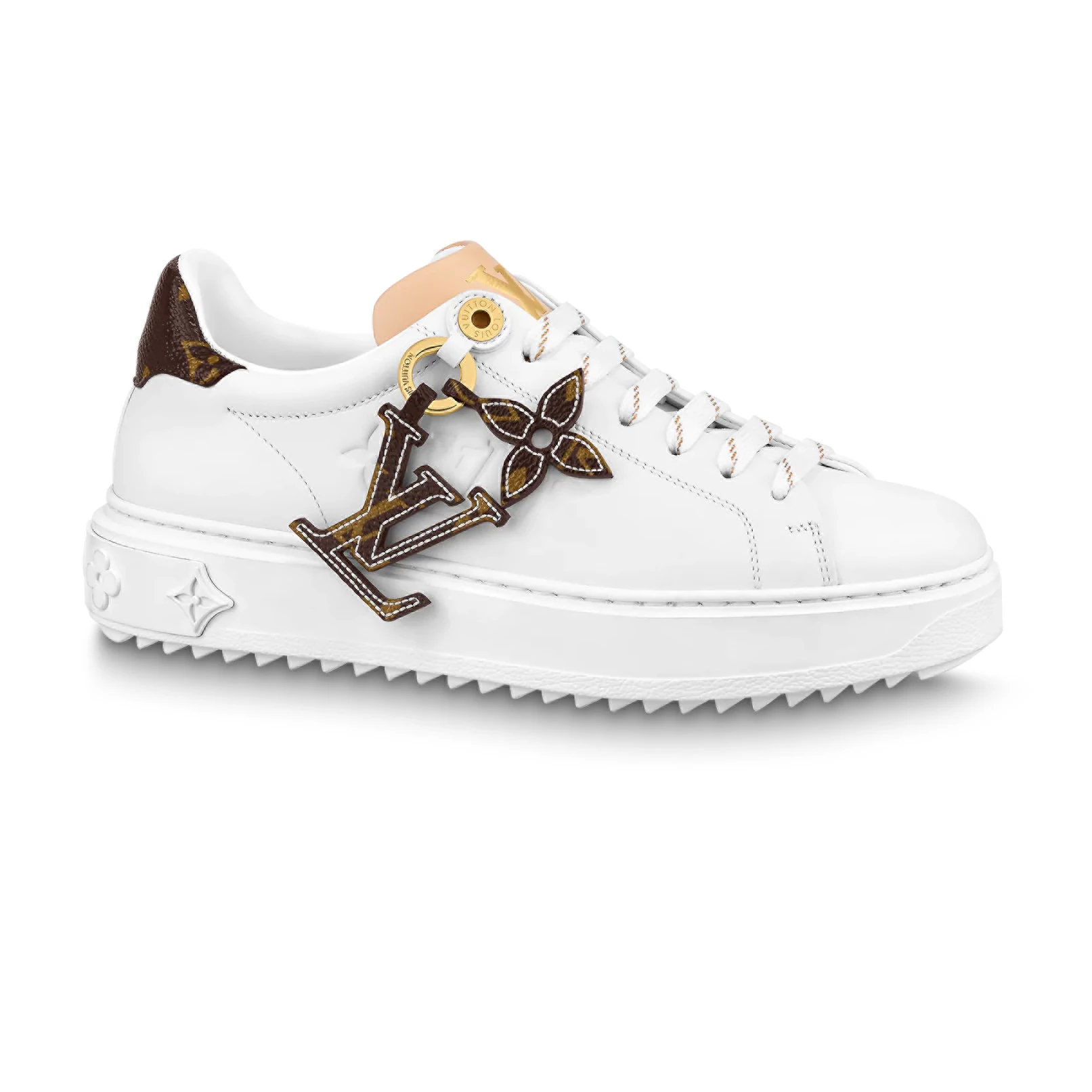 LOUIS VUITTON TIME OUT SNEAKER IN WHITE  – LSVT366 - DEEPREPS