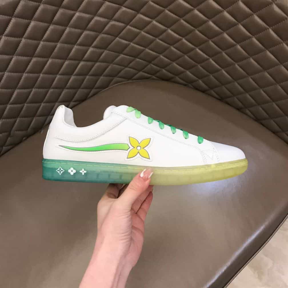 Louis Vuitton Luxembourg Samothrace Trainers In Jaune   LSVT274 - DEEPREPS