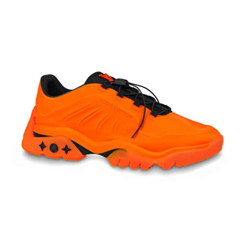 Louis Vuitton Millenium Sneakers In Orange   LV272 - DEEPREPS
