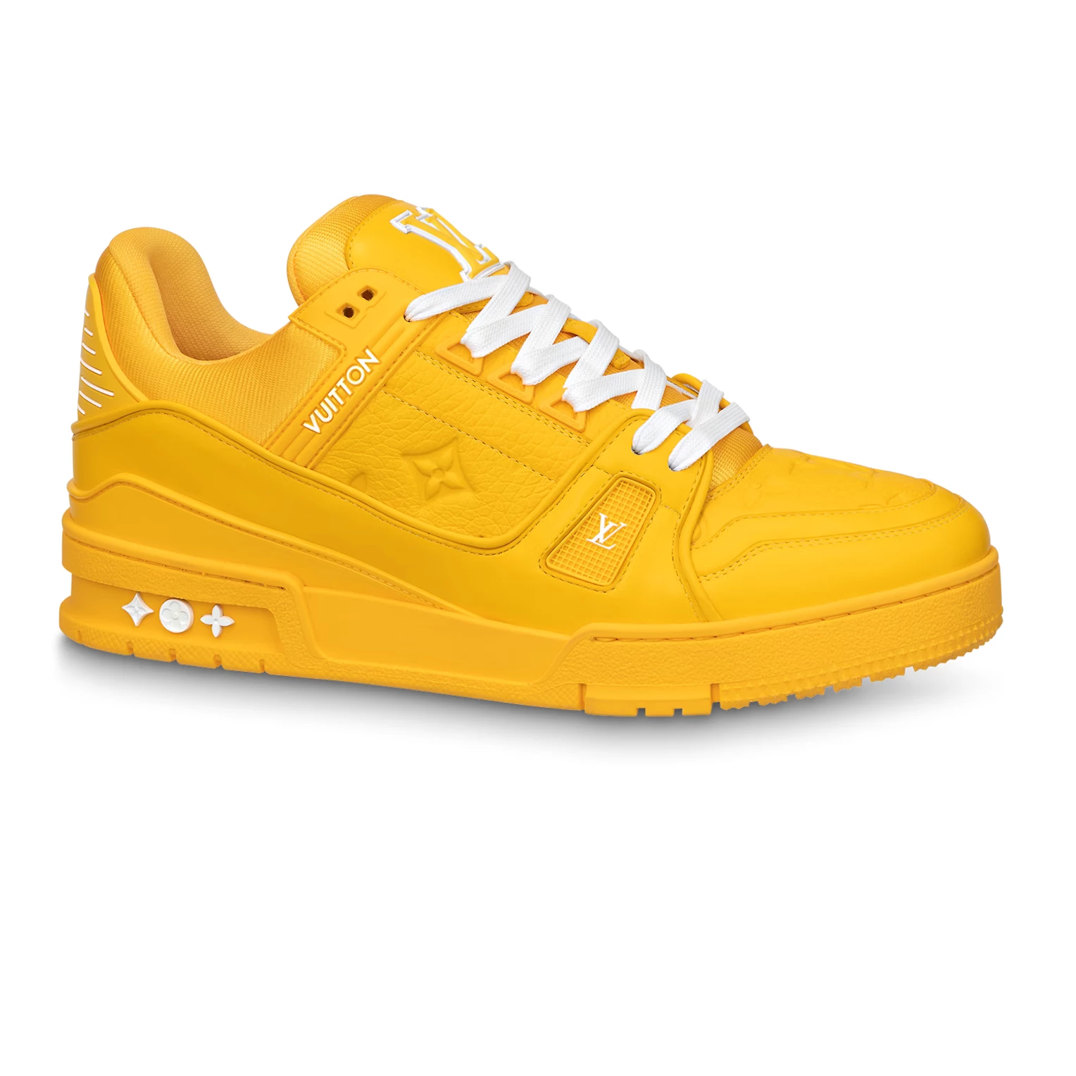 LOUIS VUITTON TRAINER SNEAKERS IN YELLOW – LSVT338 - DEEPREPS