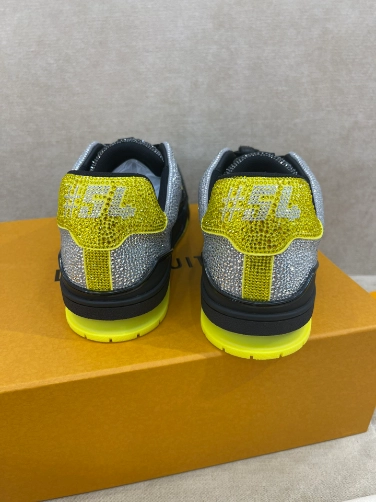 LOUIS VUITTON TRAINER SNEAKERS IN BLACK – LSVT394 - DEEPREPS