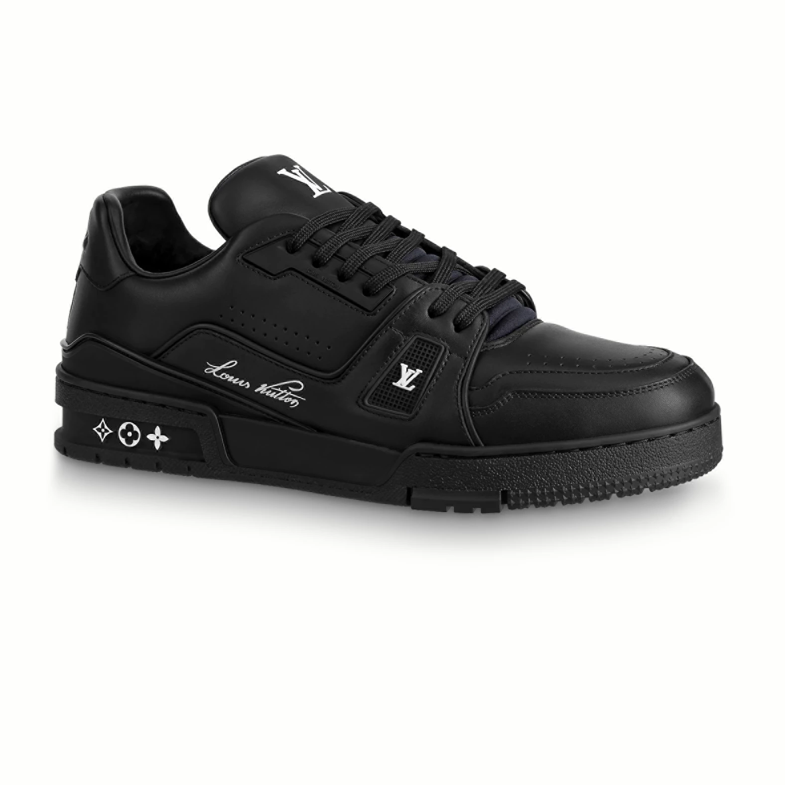 LOUIS VUITTON TRAINE SNEAKERS IN BLACK – LSVT379 - DEEPREPS