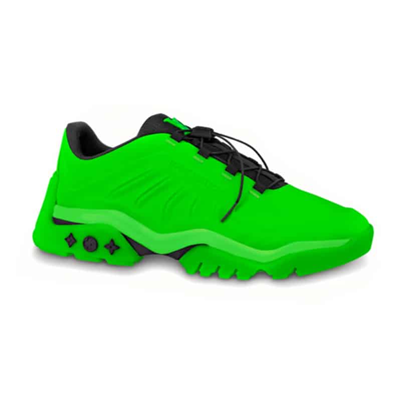 Louis Vuitton Millenium Sneakers In Green   LV271 - DEEPREPS