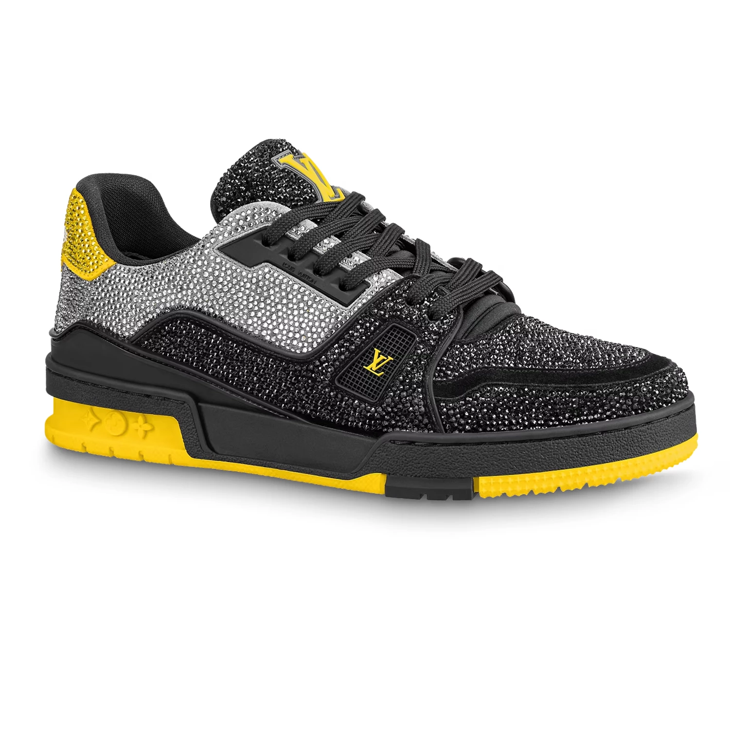 LOUIS VUITTON TRAINER SNEAKERS IN BLACK – LSVT394 - DEEPREPS
