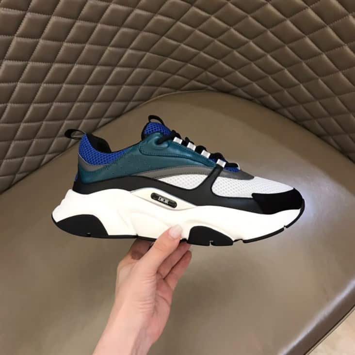 B22 SNEAKER TECHNICAL MESH WITH AND CALFSKIN   CD106 - DEEPREPS