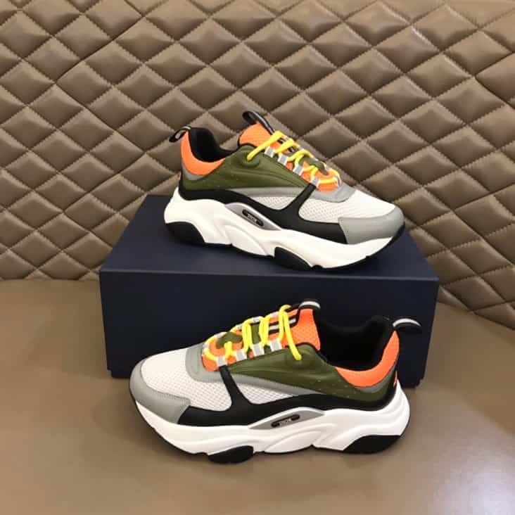 B22 SNEAKER TECHNICAL MESH WITH AND CALFSKIN   CD99 - DEEPREPS