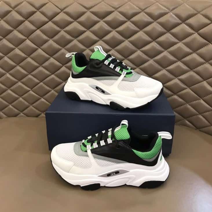 B22 SNEAKER TECHNICAL MESH WITH AND CALFSKIN   CD98 - DEEPREPS