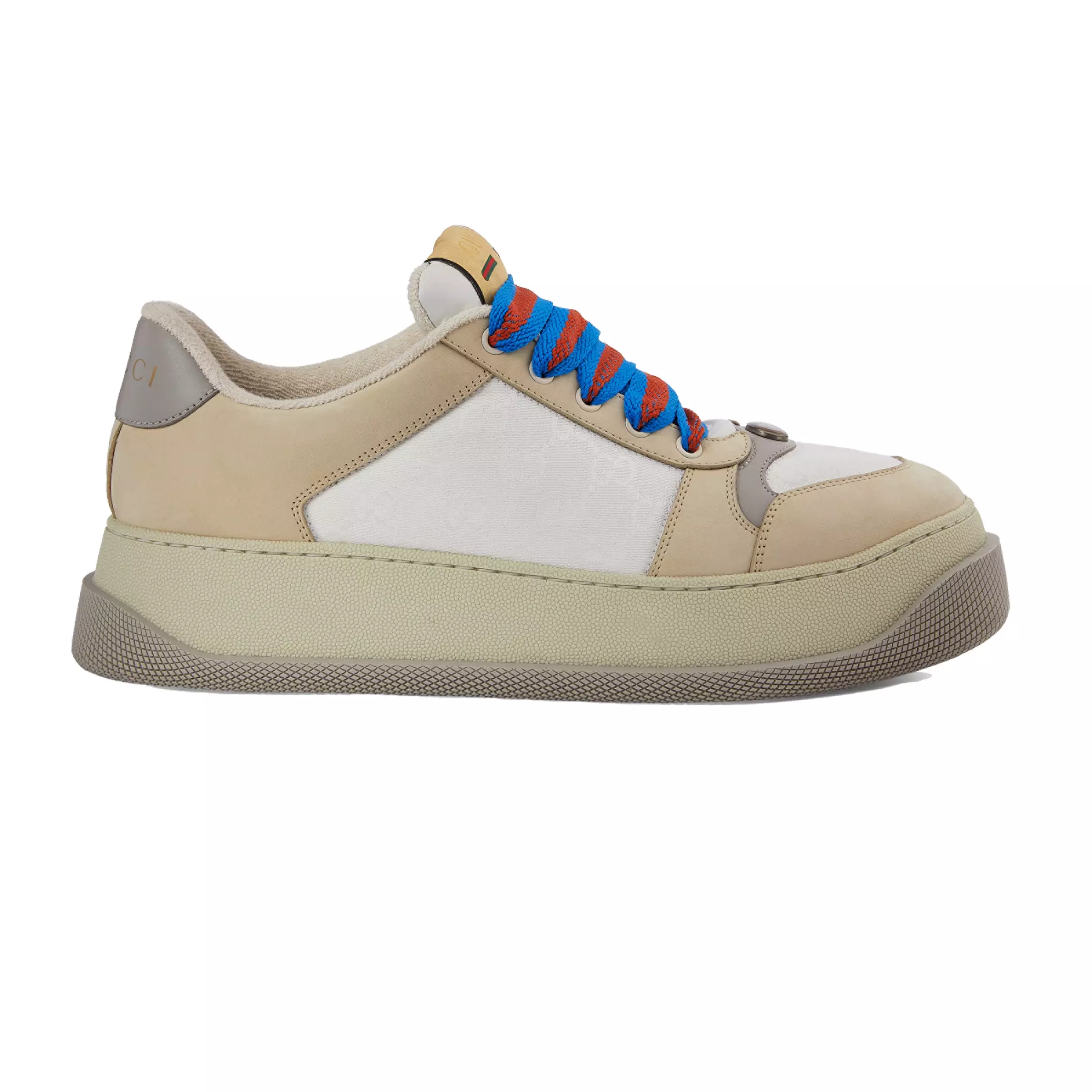 GUCCI SCREENER GG TRAINER SNEAKERS WHITE GG CANVAS – GC171 - DEEPREPS
