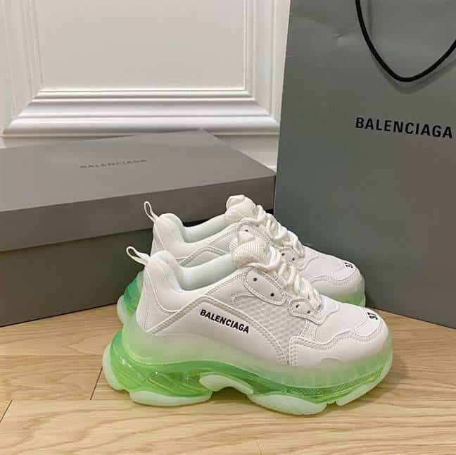 BALENCIAGA MEN S TRIPLE S SNEAKER CLEAR SOLE   BB190 - DEEPREPS