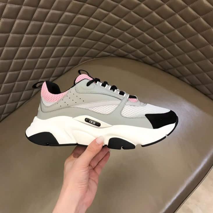 B22 SNEAKER TECHNICAL MESH WITH AND CALFSKIN   CD109 - DEEPREPS