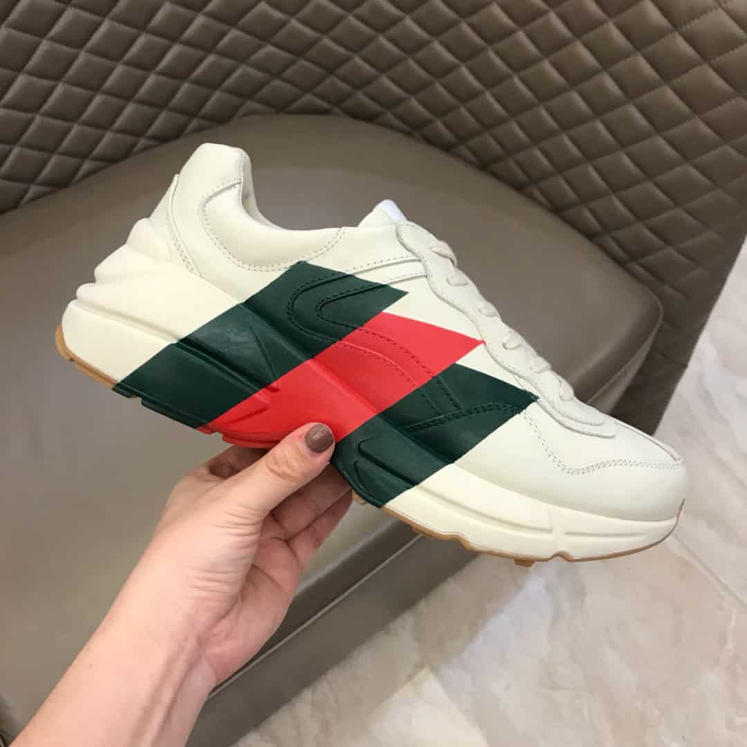 GUCCI RHYTON WEB PRINT SNEAKER   GC58 - DEEPREPS
