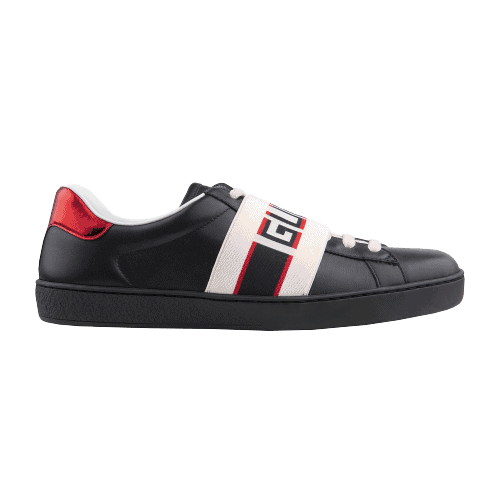 GUCCI STRIPE LEATHER SNEAKER   GC4 - DEEPREPS