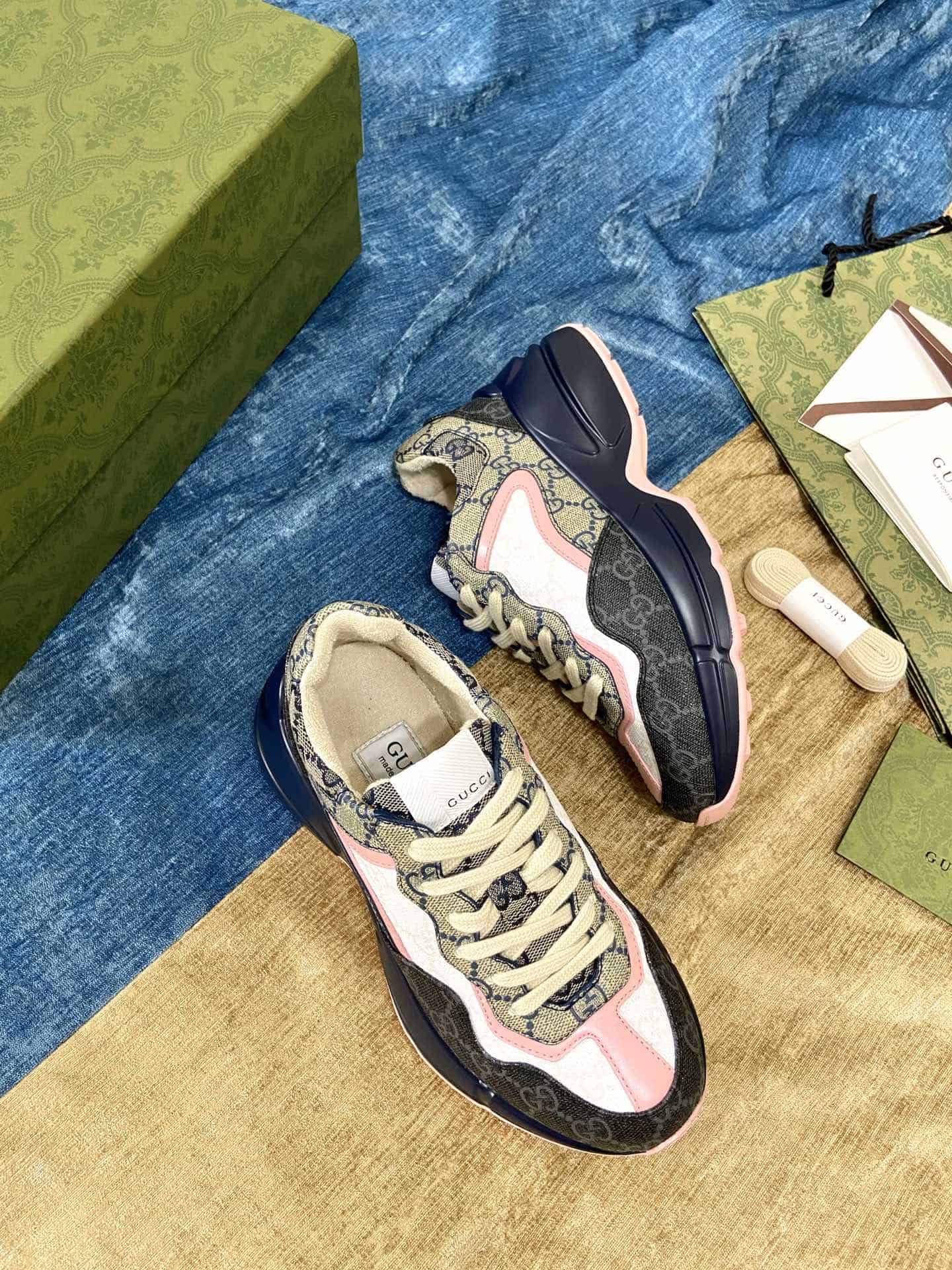 Gucci GG Rhyton Sneaker   GC115 - DEEPREPS