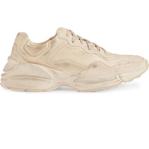 GUCCI RHYTON LEATHER SNEAKER   GC57 - DEEPREPS