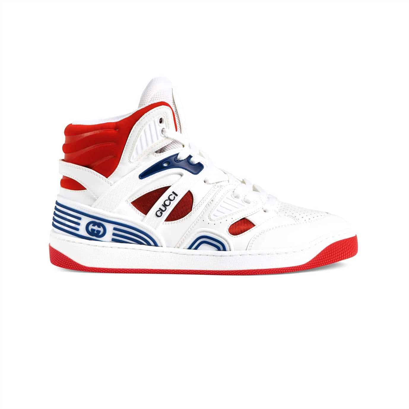 GUCCI BASKET SNEAKERS WHITE DEMETRA   GC068 - DEEPREPS