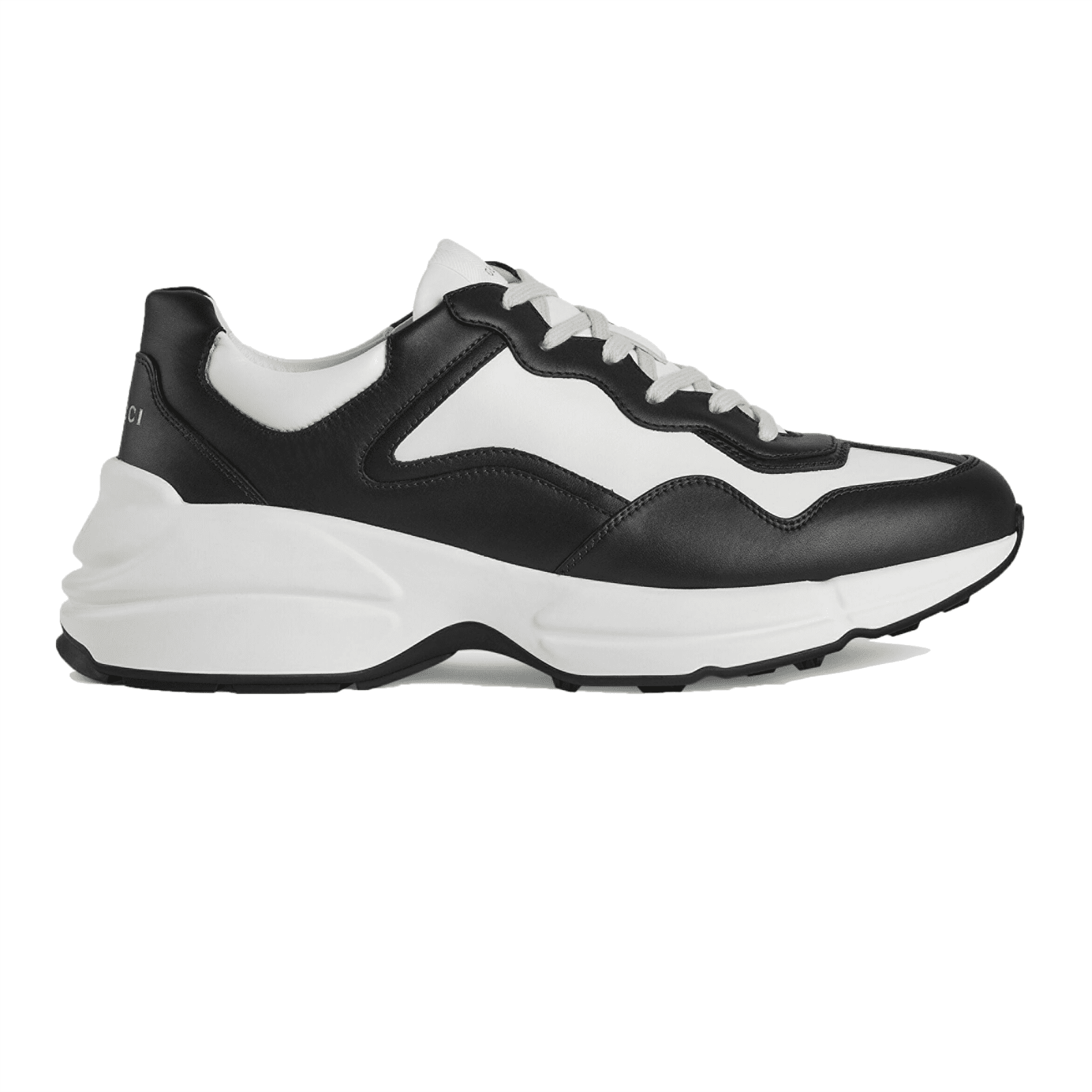 Gucci Rhyton Low Top Sneakers In Black And White – GC124 - DEEPREPS