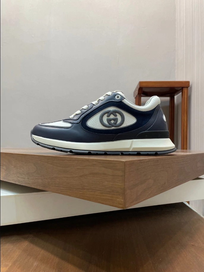 GUCCI MEN S LEATHER SNEAKER   GC200 - DEEPREPS