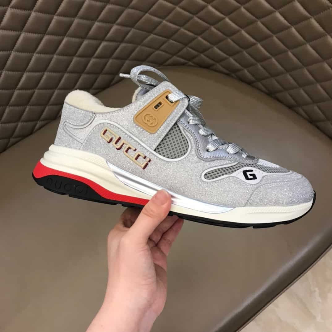 GUCCI ULTRAPACE LEATHER SNEAKERS   GC123 - DEEPREPS