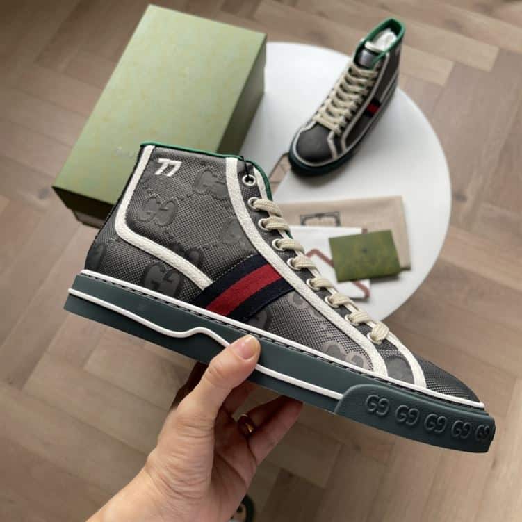 Men s Off The Grid high top Gucci Tennis 1977   GC088 - DEEPREPS