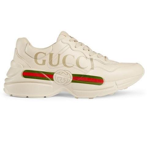 GUCCI RHYTON LEATHER SNEAKER   GC55 - DEEPREPS