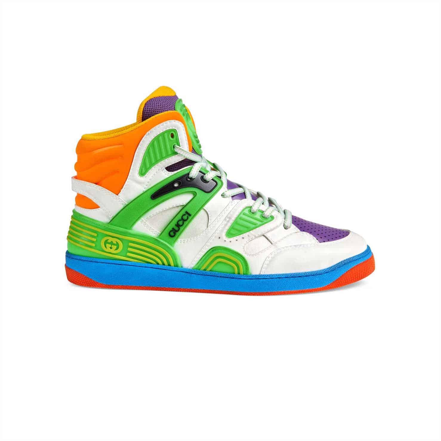 GUCCI BASKET SNEAKERS WHITE DEMETRA   GC067 - DEEPREPS