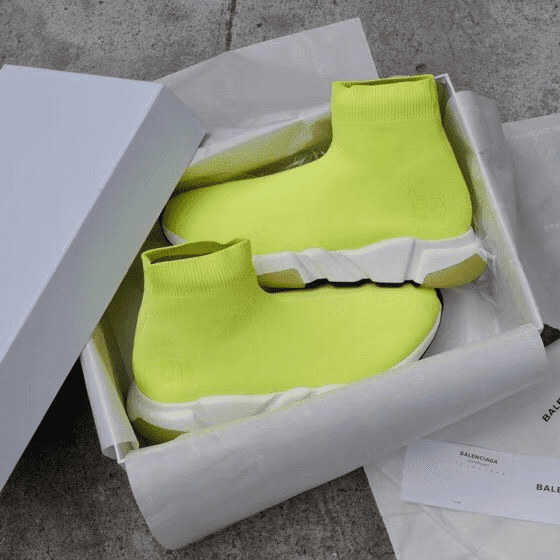BALENCIAGA SPEED TRAINER NEON   BB17 - DEEPREPS