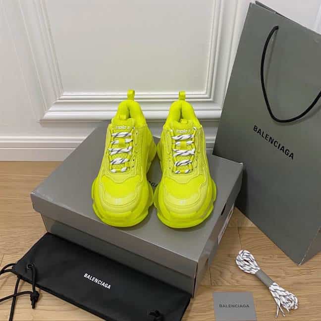 BALENCIAGA MEN S TRIPLE S SNEAKER CLEAR SOLE   BB185 - DEEPREPS