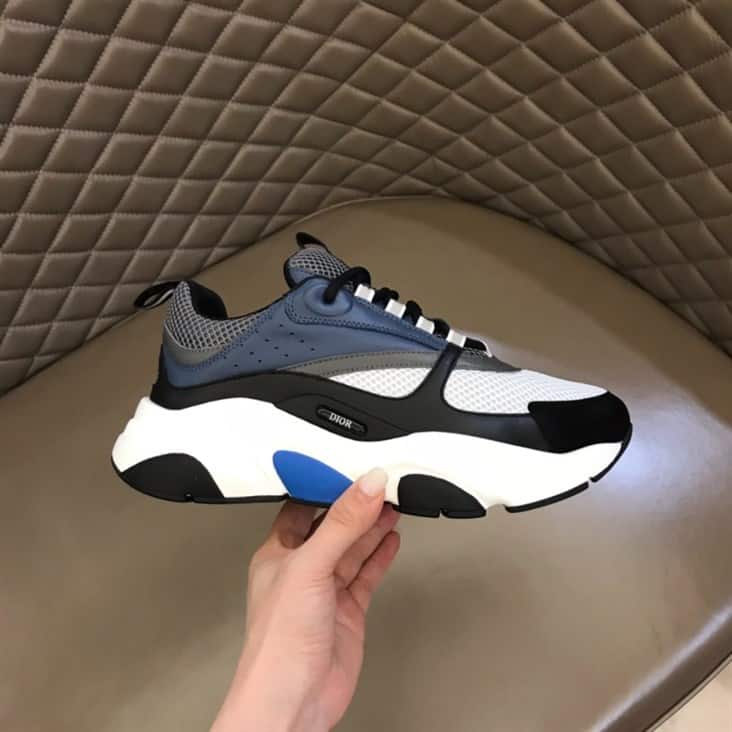 B22 SNEAKER TECHNICAL MESH WITH AND CALFSKIN   CD113 - DEEPREPS