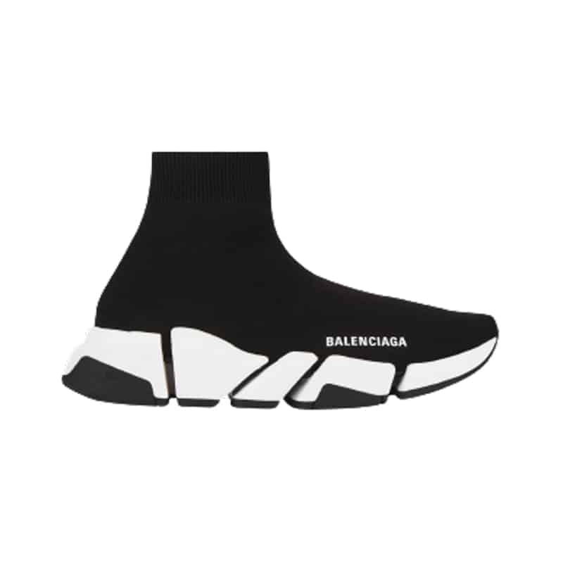 BALENCIAGA SPEED 2.0 SNEAKER IN BLACK   BB145 - DEEPREPS